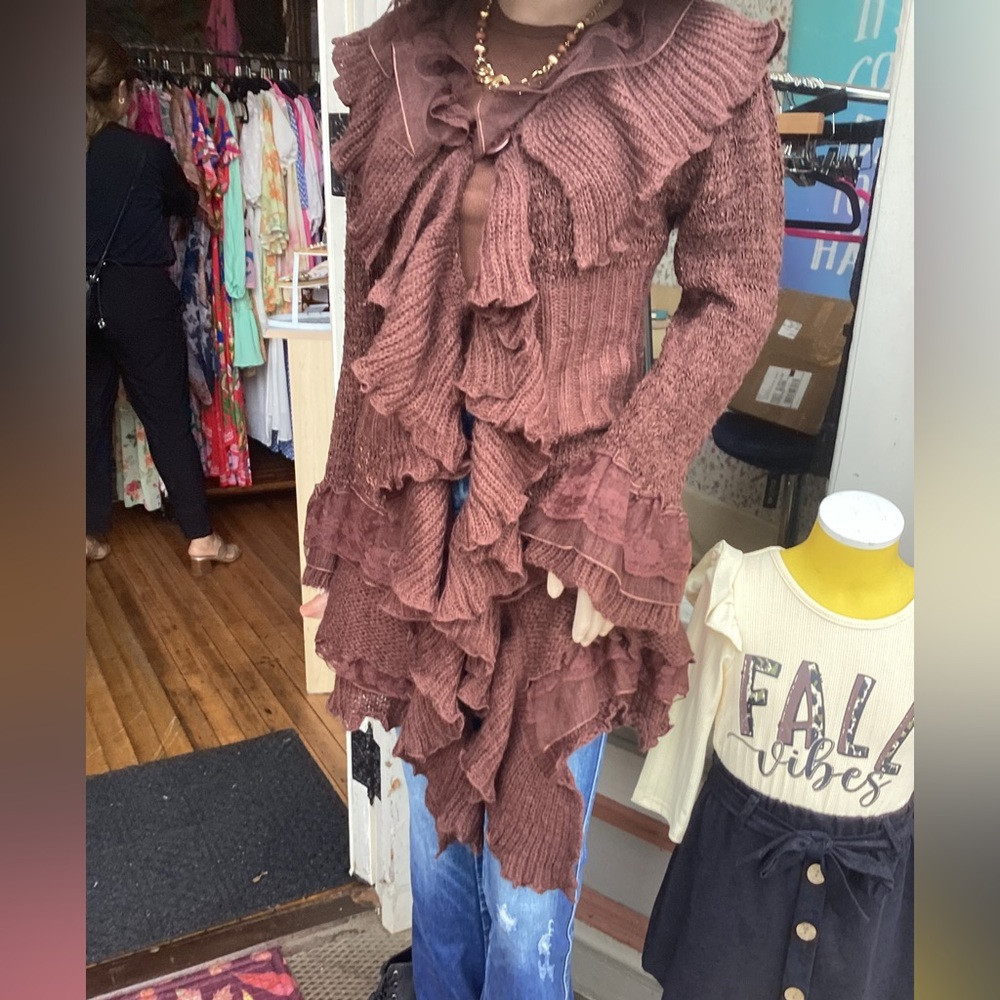 Gorgeous bouquet cardigan